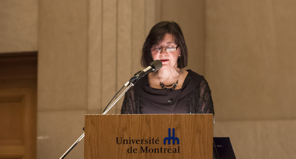 Josette Noël, secrétaire de la faculté