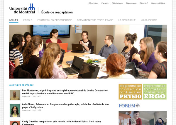 readap École de réadaptation