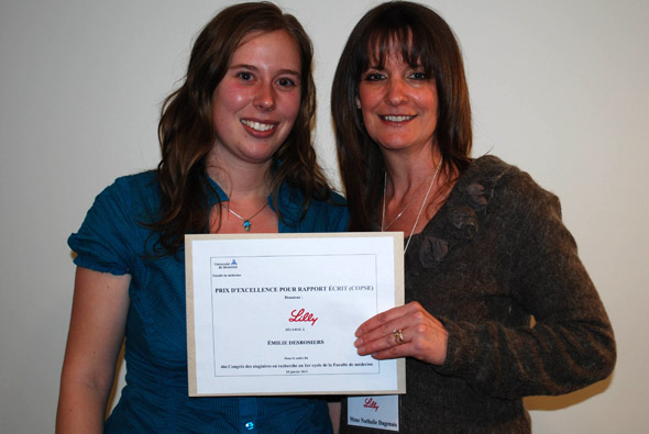 Émilie Desrosiers et Nathalie Dagenais