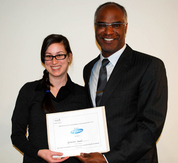 Geneviève Sauvé et Dr Patrice Roy