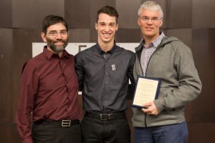 Réjean Duplain, Karel Huard et Guy Sauvageau